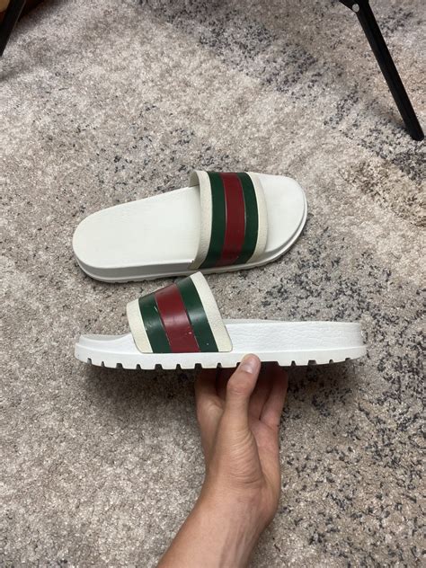 gucci flip flops white|gucci flip flops lyrics.